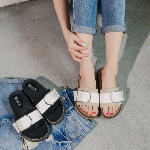 Sandales femme en PU - semelle polyurethane Ref 2673154