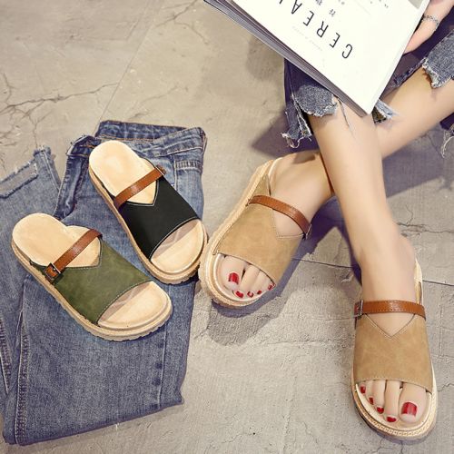 Sandales femme en PU - semelle polyurethane Ref 2673163