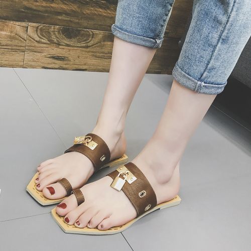 Sandales femme en PU - semelle Compose a la fin Ref 2673174