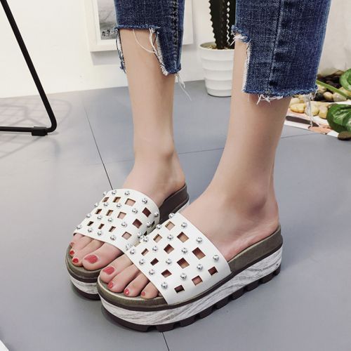 Sandales femme en PU - semelle polyurethane Ref 2673211