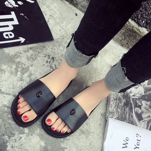 Sandales femme en PU - semelle caoutchouc Ref 2673247