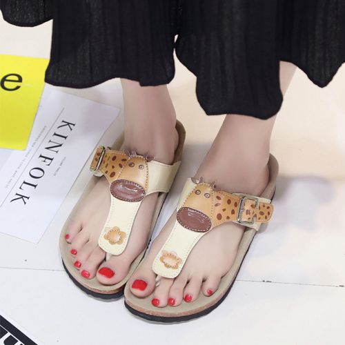 Sandales femme en PU - semelle caoutchouc Ref 2673272