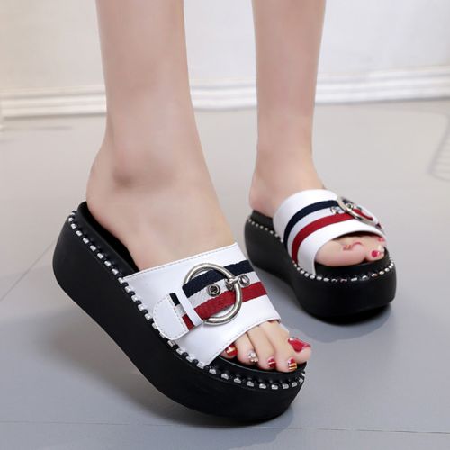 Sandales femme en PU - semelle polyurethane Ref 2673295
