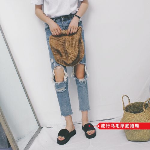 Sandales femme en fibre superfine - semelle caoutchouc Ref 2673320