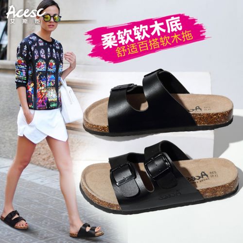 Sandales femme ACESC en PU - semelle Compose a la fin Ref 2673325