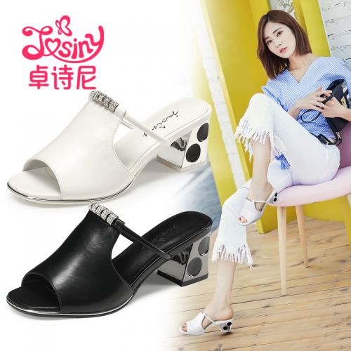 Sandales femme JOSINY en PU - semelle Compose a la fin Ref 2673360