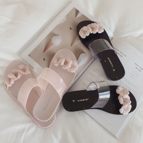 Sandales femme en plastique - semelle Ref 2673398