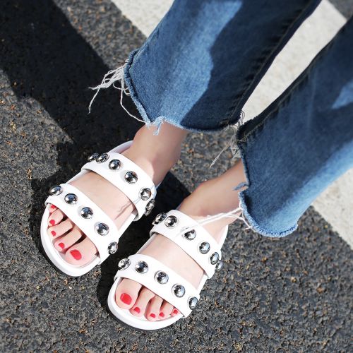 Sandales femme SUPER ELEPHANT en couche de cuir premiere - semelle caoutchouc Ref 2673426