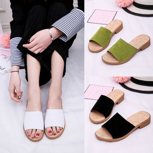 Sandales femme en Daim - semelle caoutchouc Ref 2673480