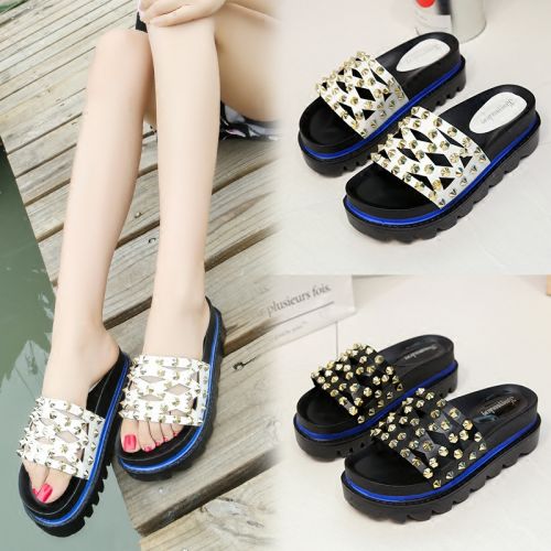Sandales femme en PU - semelle polyurethane Ref 2673495