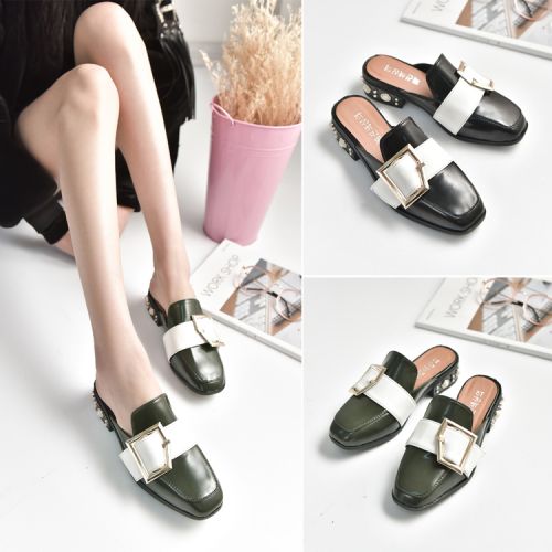 Sandales femme en PU - semelle caoutchouc Ref 2673496