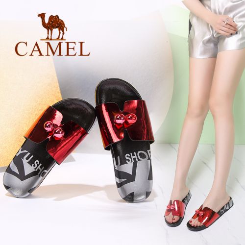 Sandales femme CAMEL en PU - semelle polyurethane Ref 2673575
