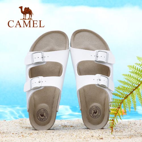Sandales femme CAMEL en fibre superfine - semelle EVA Ref 2673589