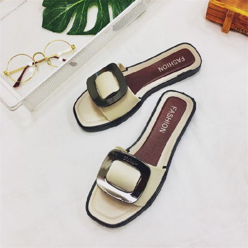 Sandales femme en PU - semelle plastique Ref 2673595