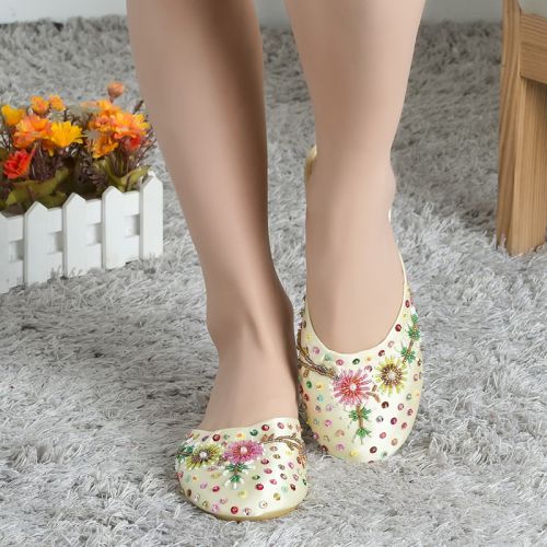 Sandales femme en satin - semelle TPR tendon Ref 2673619