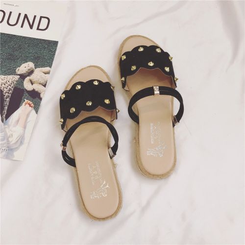 Sandales femme en Daim - semelle Compose a la fin Ref 2673622