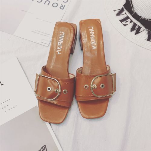 Sandales femme en PU - semelle Compose a la fin Ref 2673632