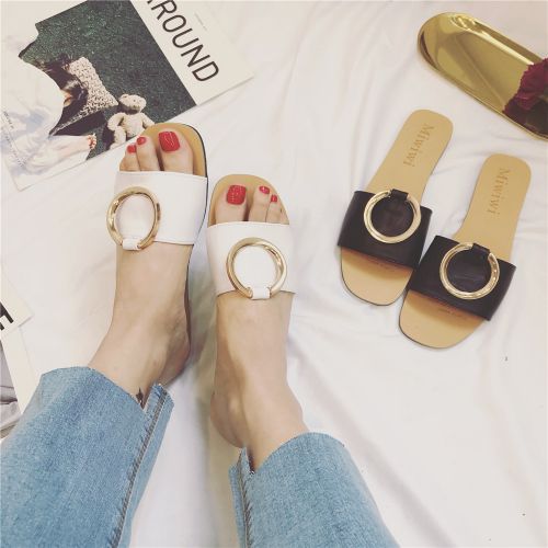 Sandales femme en PU - semelle Compose a la fin Ref 2673647