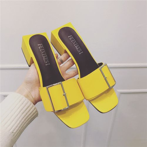 Sandales femme en PU - semelle Compose a la fin Ref 2673649