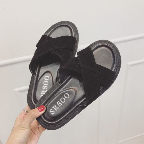 Sandales femme en Daim - semelle Compose a la fin Ref 2673652