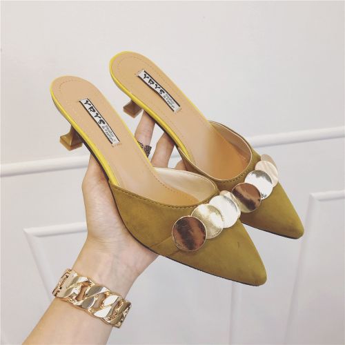 Sandales femme en Daim - semelle Compose a la fin Ref 2673654