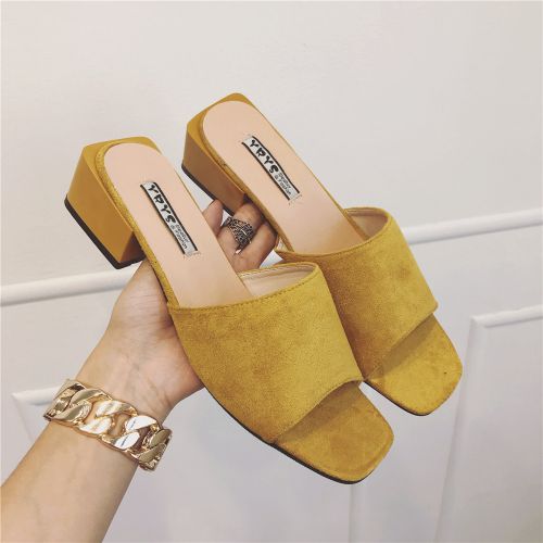 Sandales femme en Daim - semelle Compose a la fin Ref 2673655