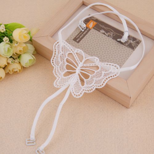 Sangles pour lingerie Pas de diamants papillon retour - Ref 809965