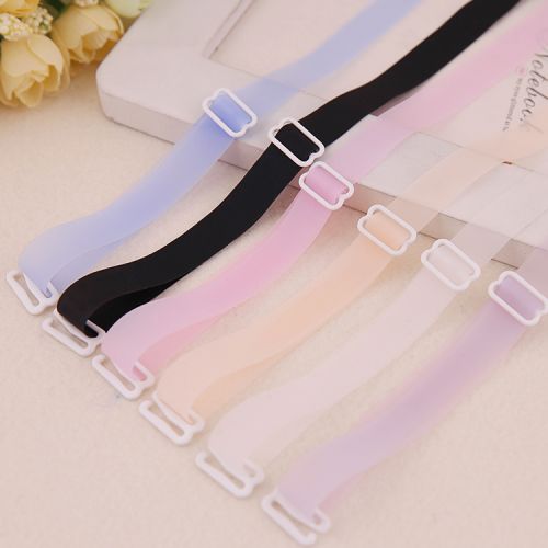 Sangles pour lingerie bracelet en silicone coloré - Ref 813482