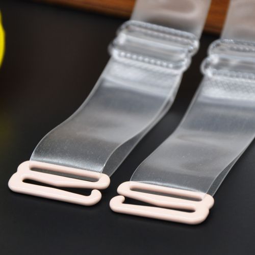  Sangles pour lingerie Gommage transparent bandoulière - Ref 824726