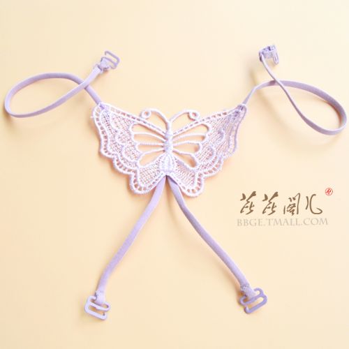  Sangles pour lingerie fines bretelles papillon creux,  - Ref 826532