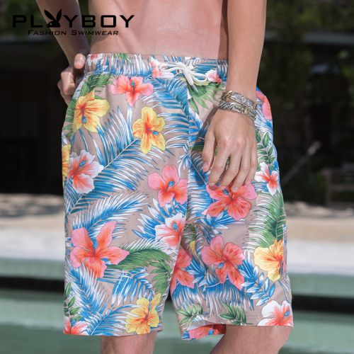 Short de plage - maillot bain homme PLAYBOY Ref 2555403