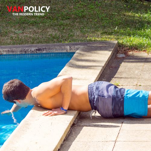 Short de plage - maillot bain homme VANPOLICY Ref 2555420