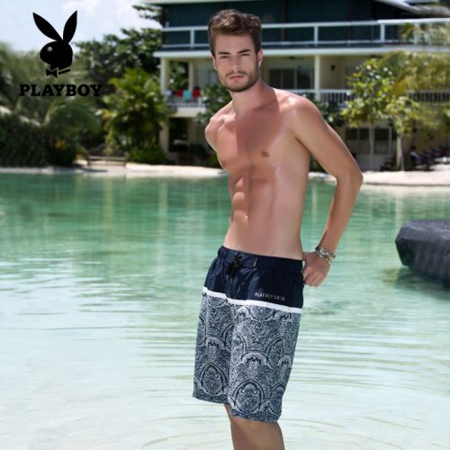 Short de plage - maillot bain homme PLAYBOY Ref 2555477