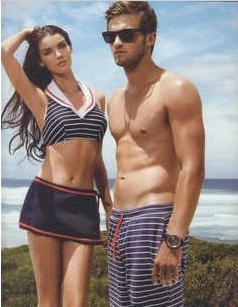 Short de plage - maillot bain homme Ref 2555537