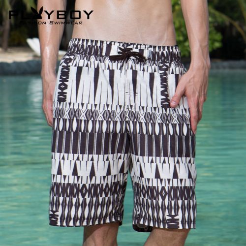 Short de plage - maillot bain homme PLAYBOY Ref 2555679