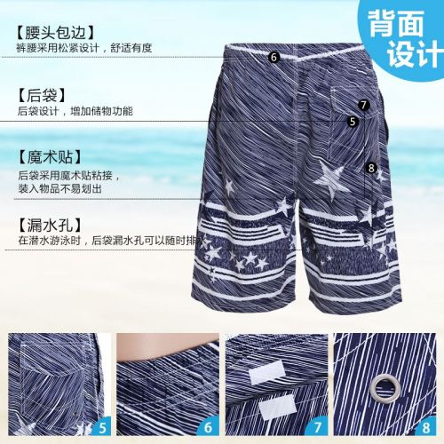 Short de plage - maillot bain homme Ref 2555905