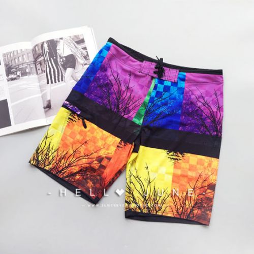 Short de plage - maillot bain homme HELLO JUNE Ref 2556142
