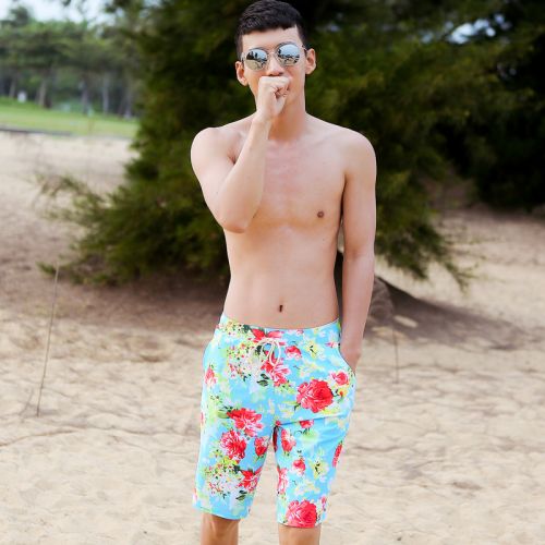 Short de plage - maillot bain homme Ref 2556441