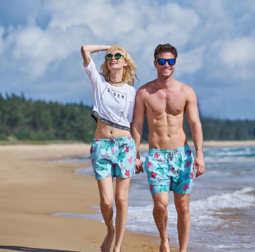 Short de plage - maillot bain homme CABER Ref 2556563