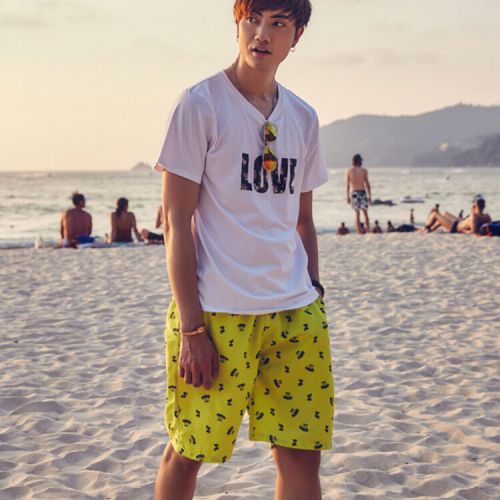 Short de plage - maillot bain homme Ref 2556597
