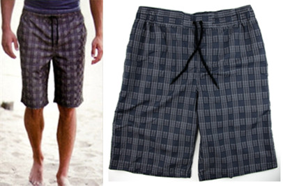 Short de plage - maillot bain homme Ref 2556644