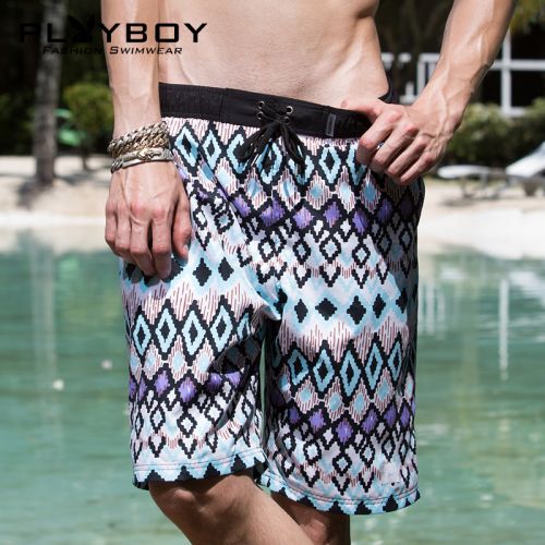 Short de plage - maillot bain homme PLAYBOY Ref 2556751