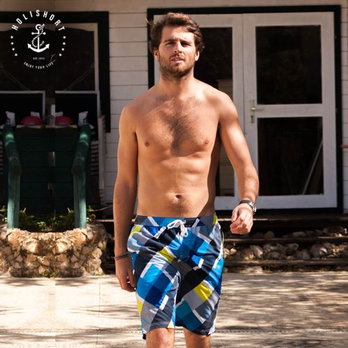 Short de plage - maillot bain homme HOLISHORT Ref 2556859