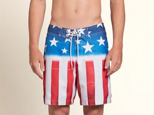 Short de plage - maillot bain homme ABERCROMBIE FITCH Ref 2557001