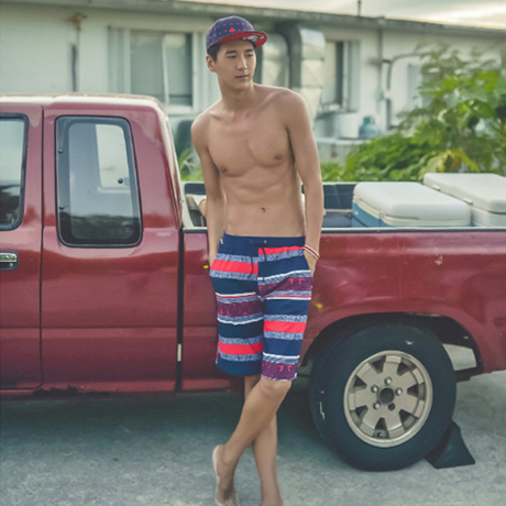 Short de plage - maillot bain homme Ref 2557091