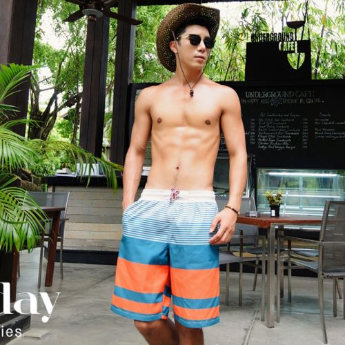 Short de plage - maillot bain homme Ref 2557118