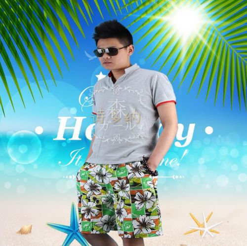 Short de plage - maillot bain homme Ref 2557326