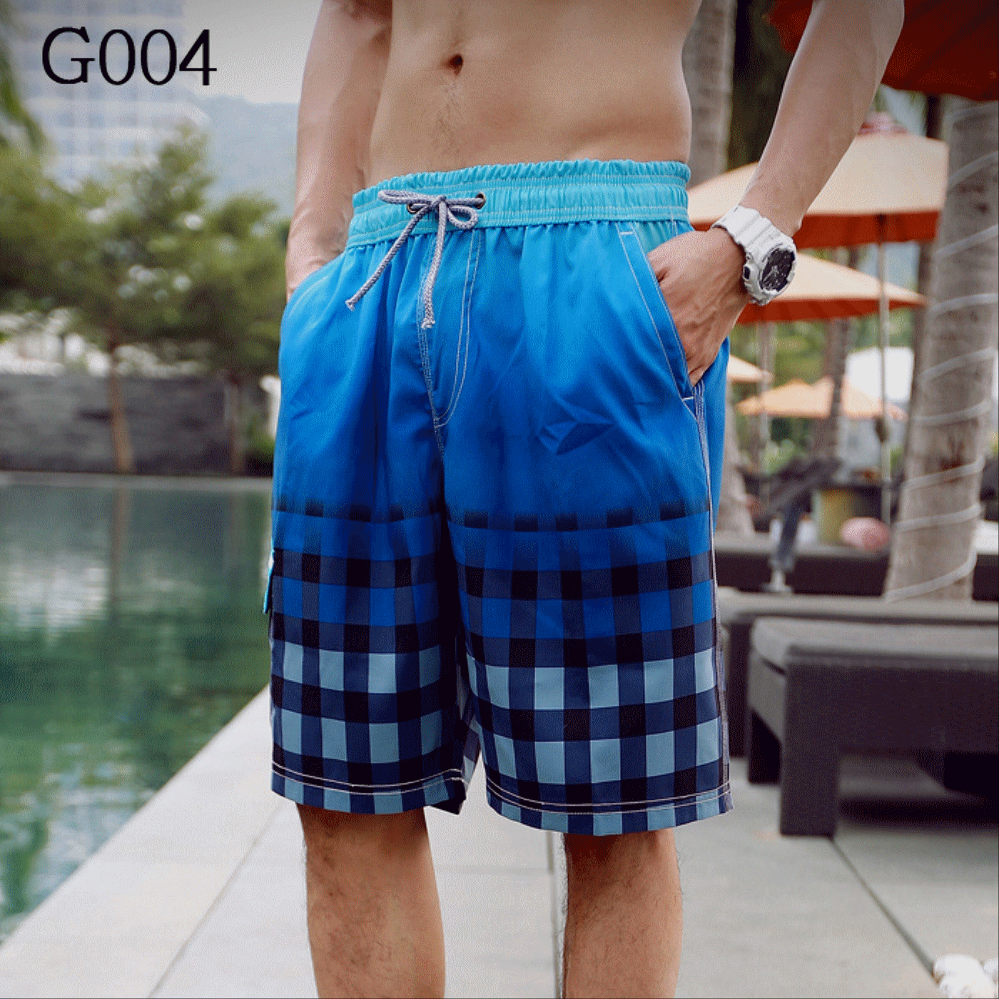 Short de plage - maillot bain homme PING Ref 2557398