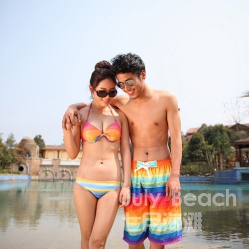 Short de plage - maillot bain homme Ref 2557755