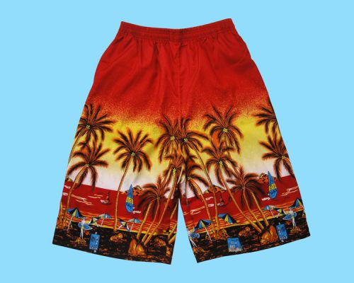 Short de plage - maillot bain homme Ref 2557981
